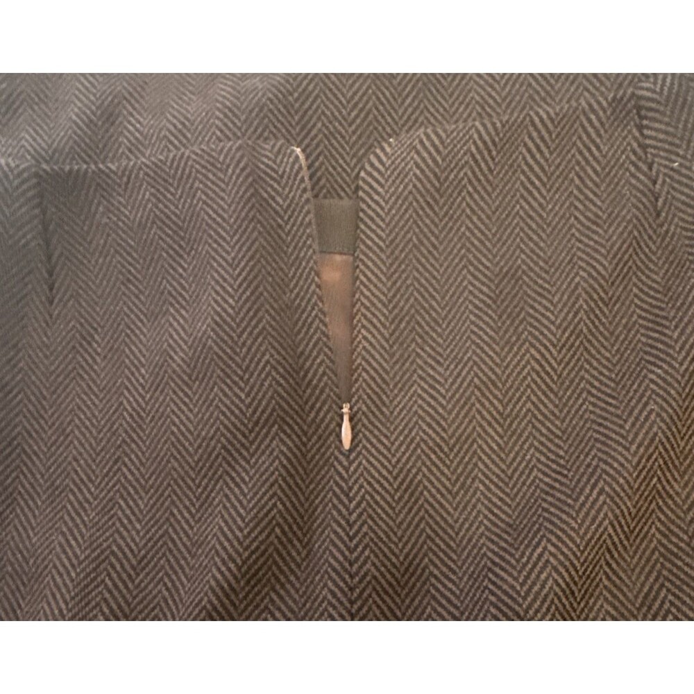 Dolce & Gabbana Womens Sz IT38 US4 Herringbone Virgin Wool Pencil Skirt Italy - Picture 12 of 16